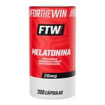 Melatonina 210mcg 200 Cápsulas - FTW