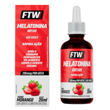 Melatonina Líquida 210mcg/gota 20ml Sabor Morango - FTW