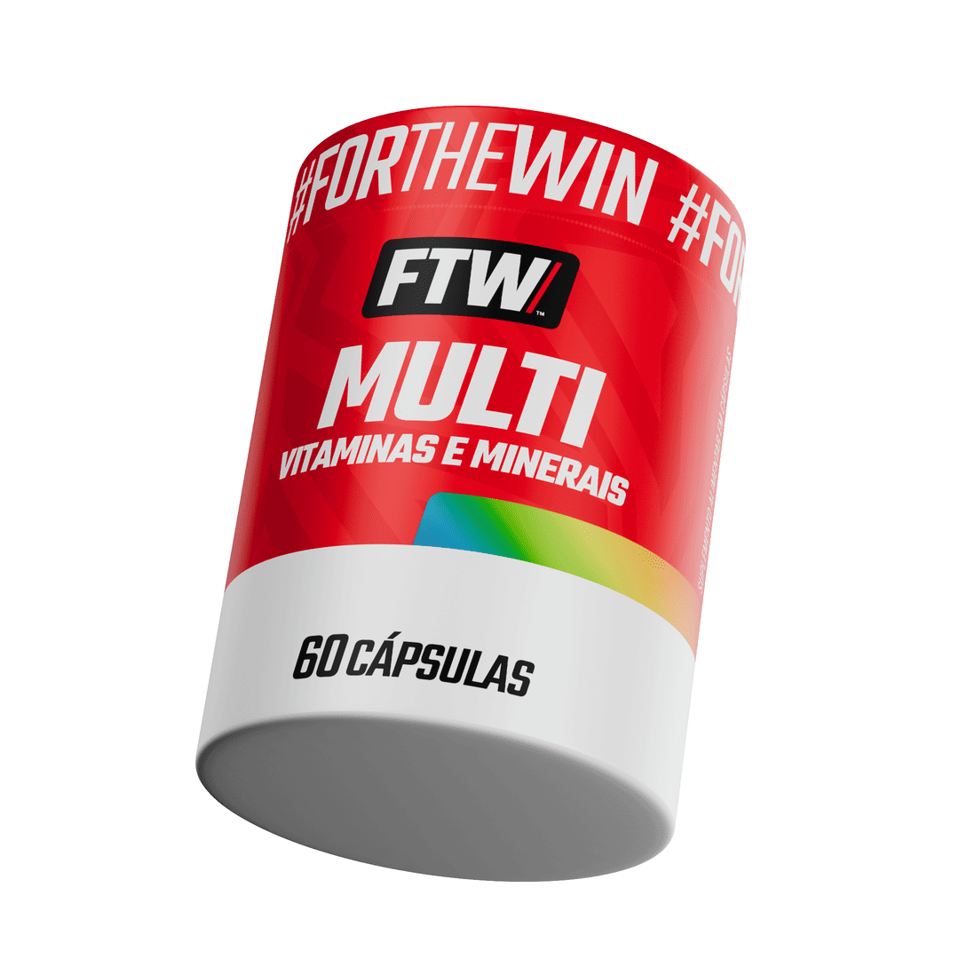 Multi Vitaminas e Minerais 60 Cápsulas - FTW