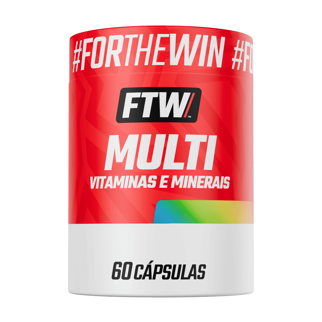 Multi Vitaminas e Minerais 60 Cápsulas - FTW