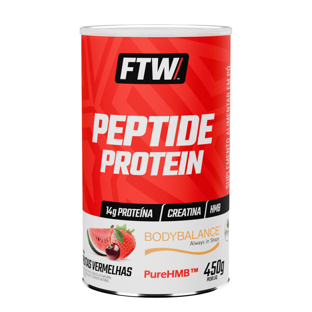 Peptide Protein 450g Sabor Frutas Vermelhas - FTW