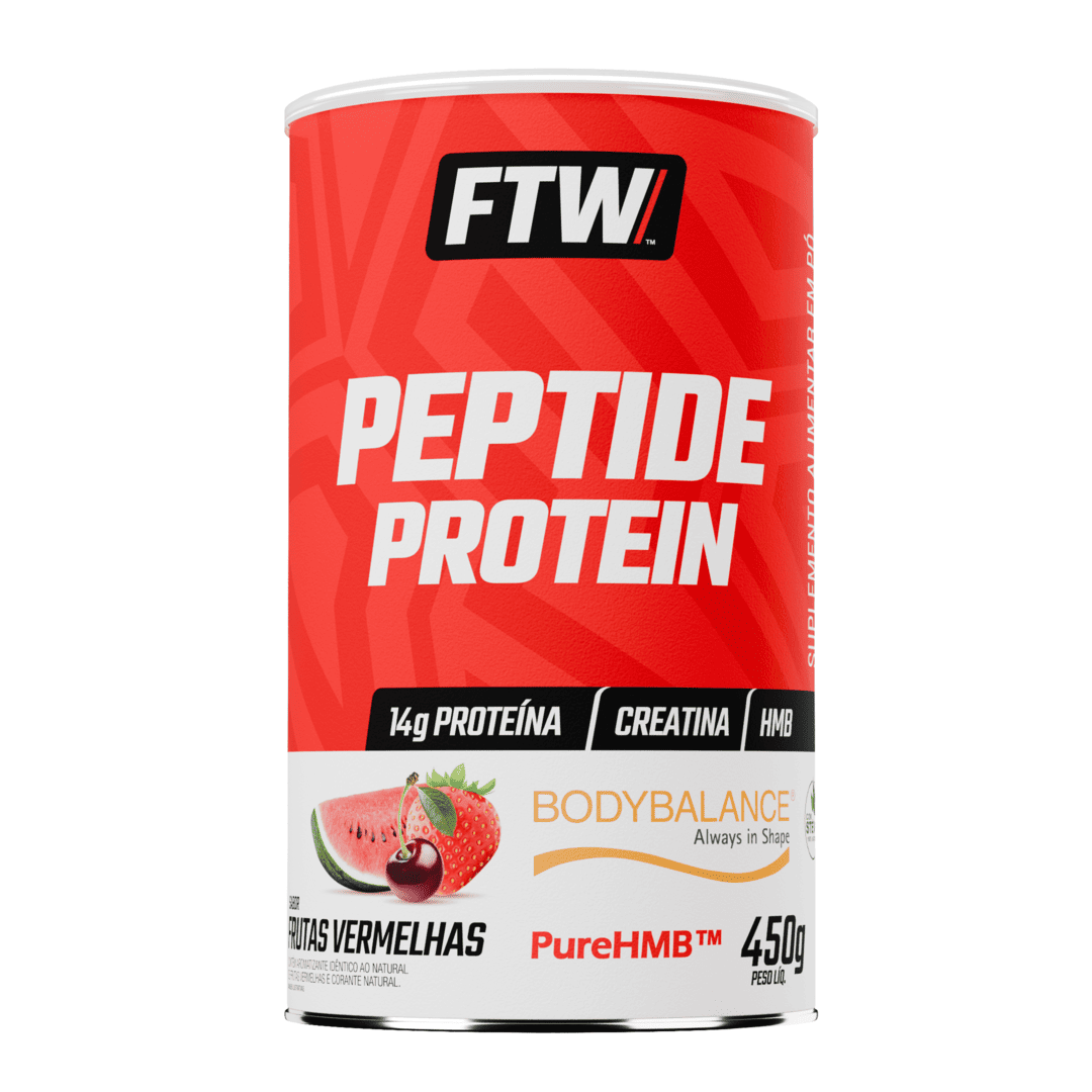Peptide Protein 450g Sabor Frutas Vermelhas - FTW