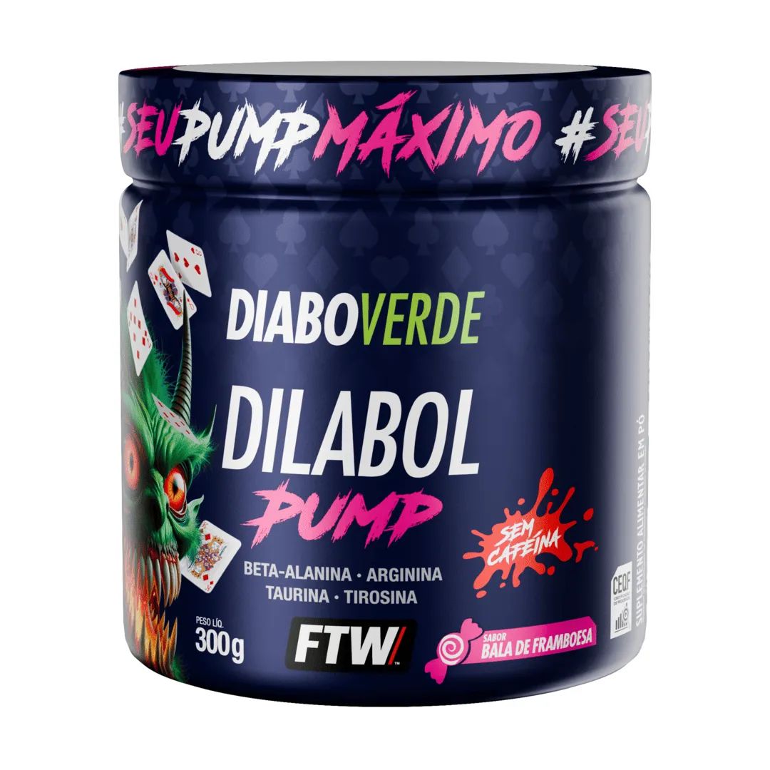 Dilabol Pump 300g Bala de Framboesa