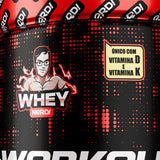 Pré-Treino Frutas Vermelhas 300g - Whey Nerd