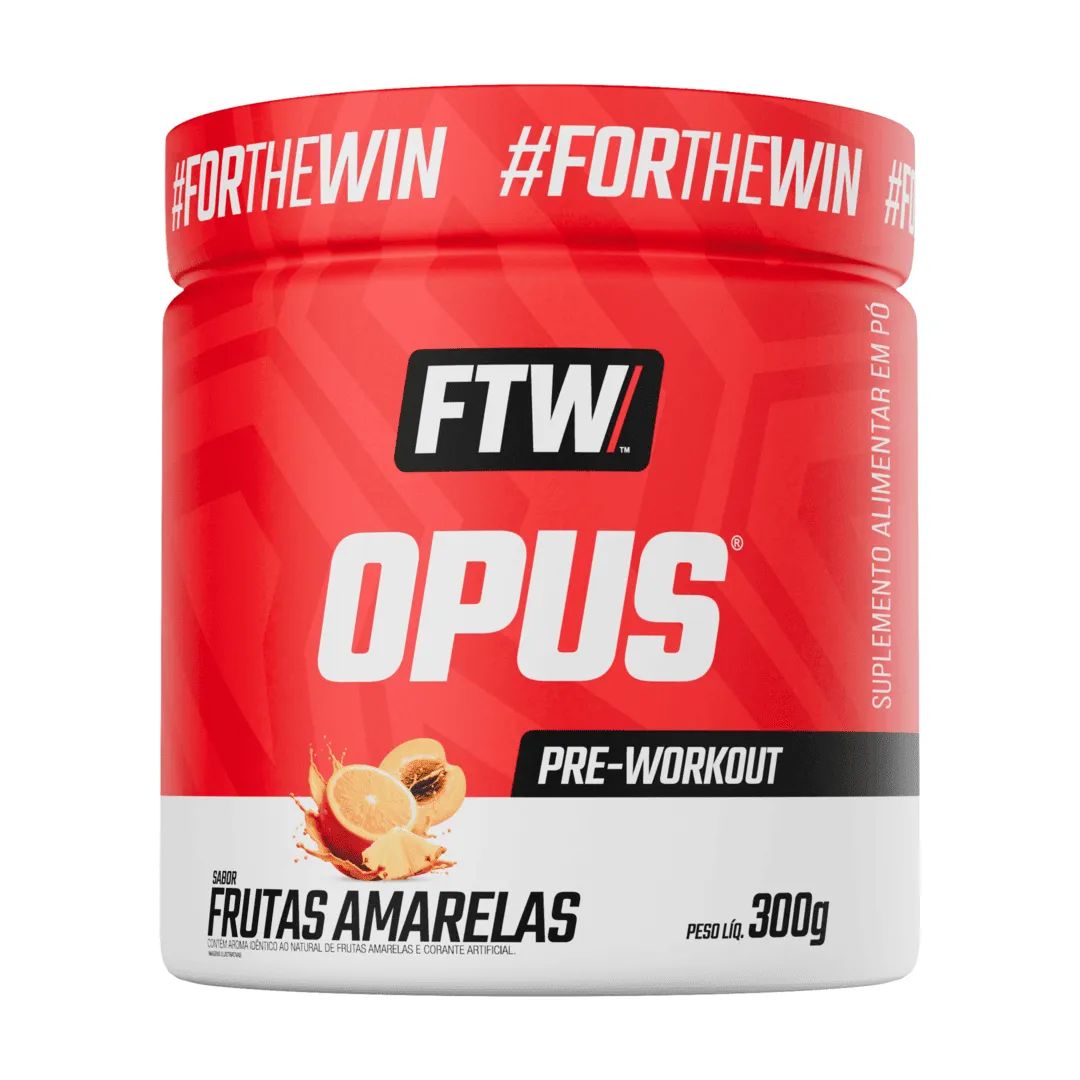 Pré-Treino Opus 300g Frutas Amarelas