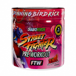 Pré-Treino Diabo Verde Street Fighter - Chun-Li - Melancia com Morango 300g