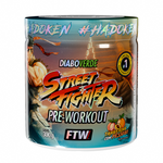 Pré-Treino Diabo Verde Street Fighter - Ryu - Tangerina com Morango 300g