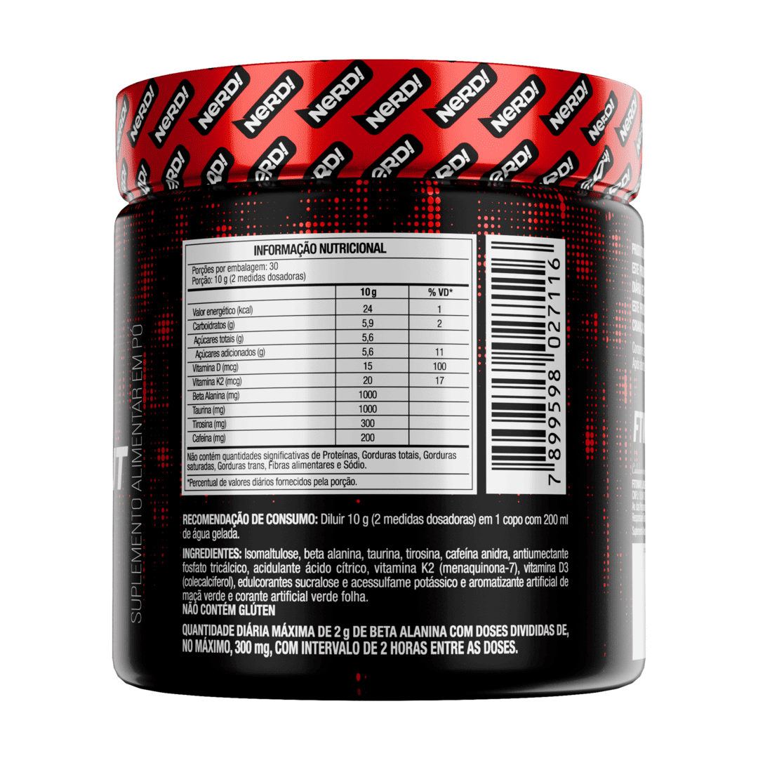 Pré-Treino Whey Nerd 300g