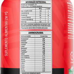 Tabela nutricional 100% Whey Protein 900g Leite