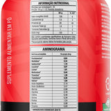 Tabela nutricional 100% Whey Protein 900g Leite