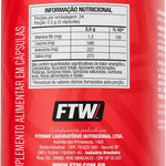Tabela nutricional BCAA 1.000 2:1:1 120 cápsulas