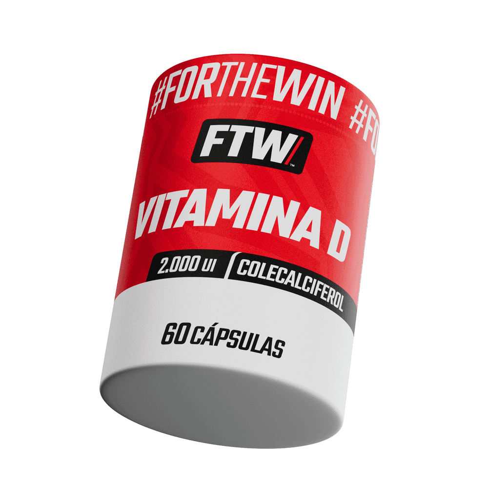 Vitamina D 2.000 UI 60 Cápsulas - FTW