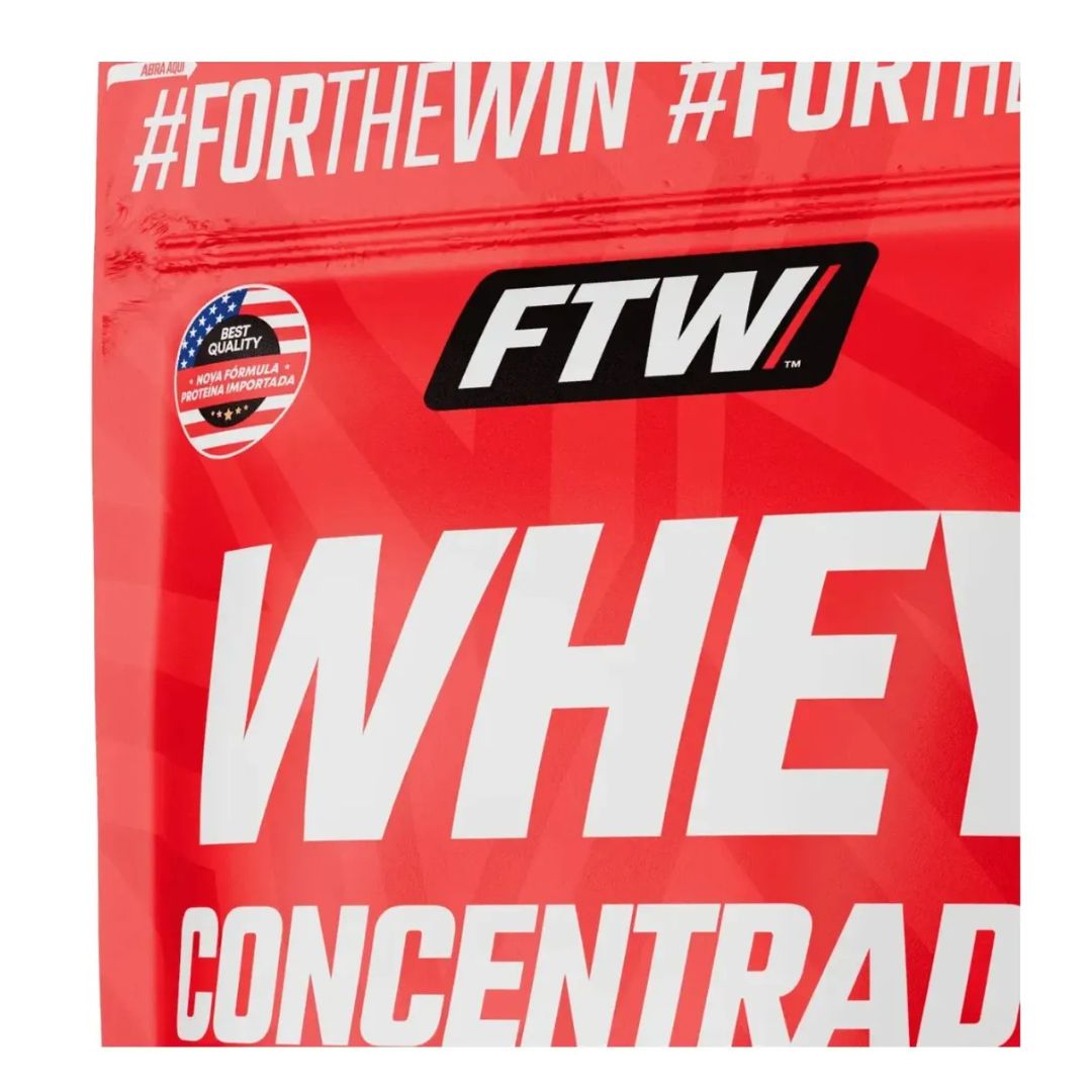 Whey Concentrado Baunilha Refil 1 Kg FTW