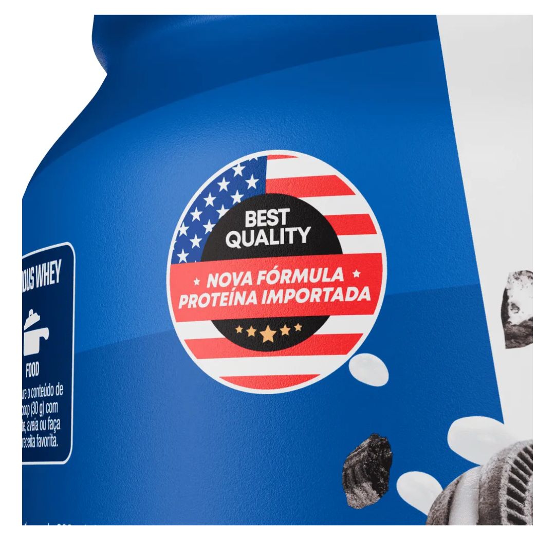 Whey Protein Delicious Cookies'N Cream 900g - FTW