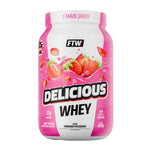 Whey Protein Delicious Morango Milk Shake 900g - FTW
