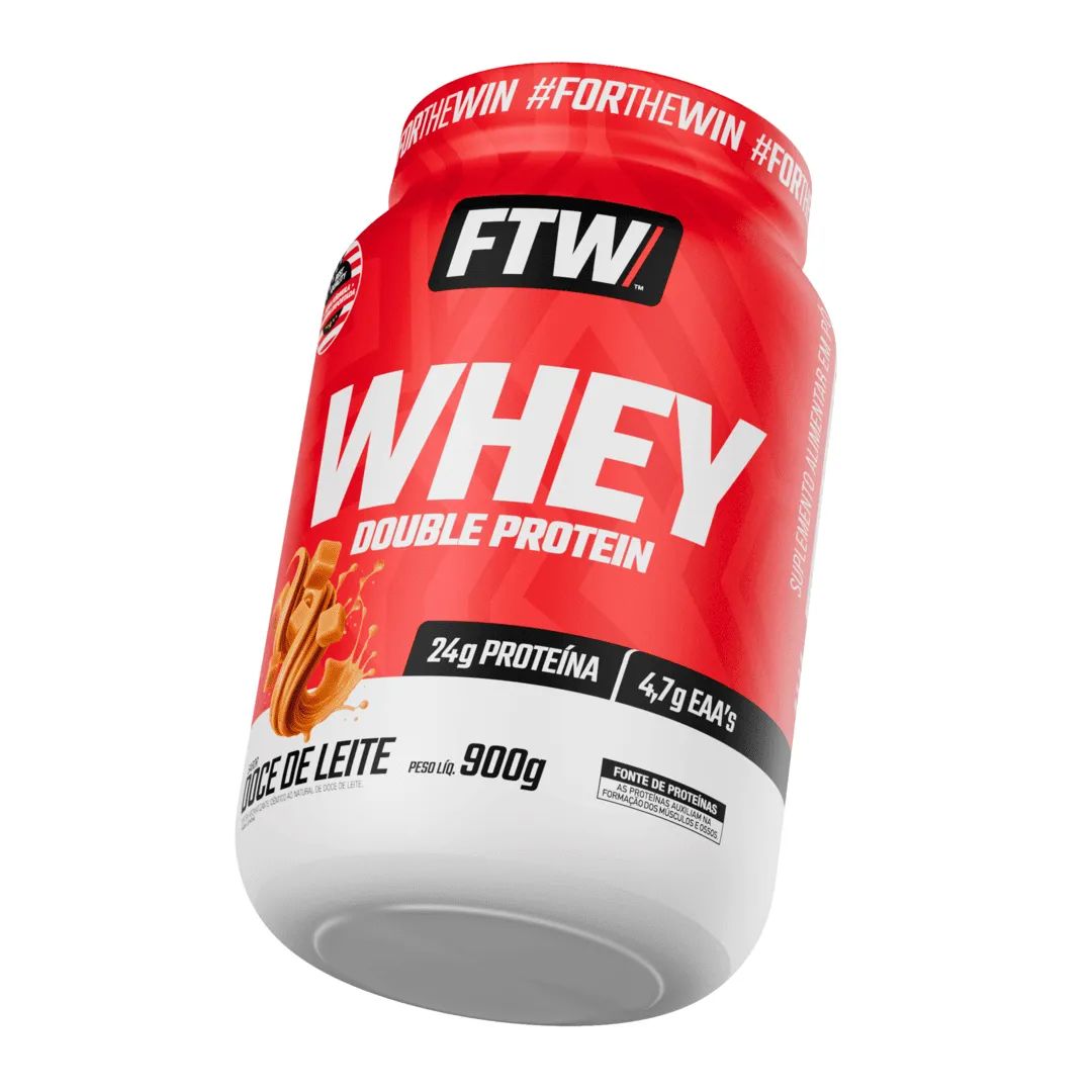 Whey Double Protein 900g Doce de Leite