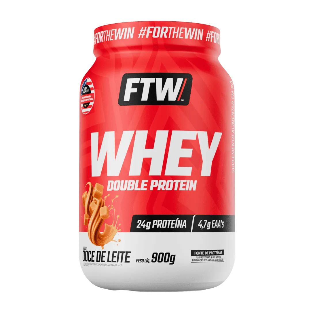 Whey Protein Double Doce de Leite 900g - FTW
