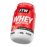 Whey Protein Double Morango 900g - FTW