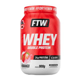 Whey Protein Double Morango 900g - FTW