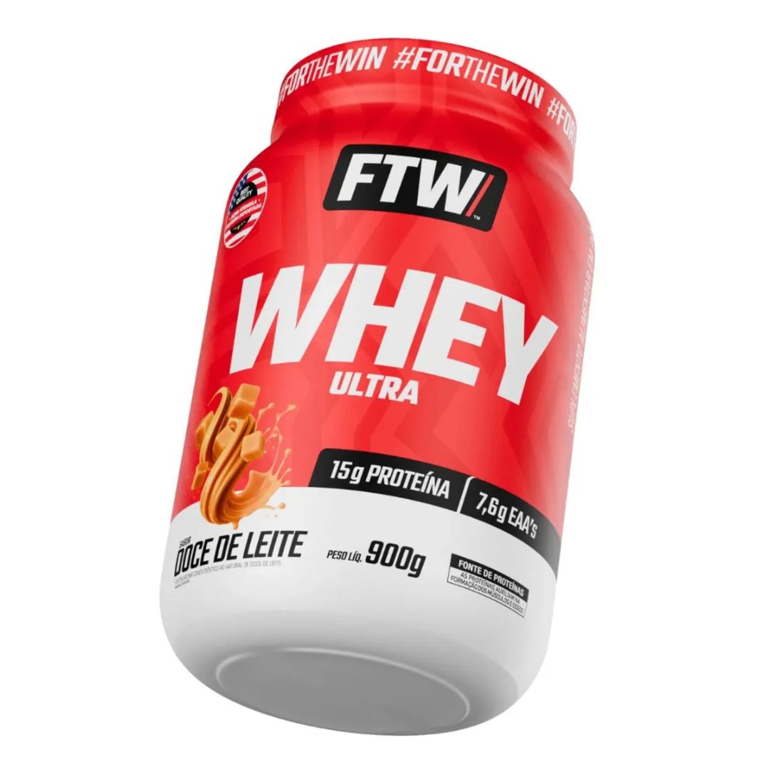 Whey Protein Ultra Doce de Leite 900g Pote - FTW