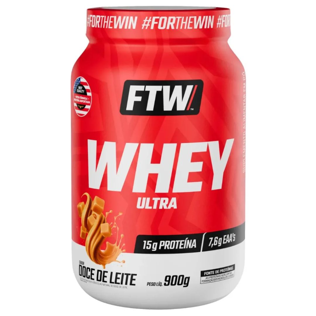 Whey Protein Ultra Doce de Leite 900g Pote - FTW