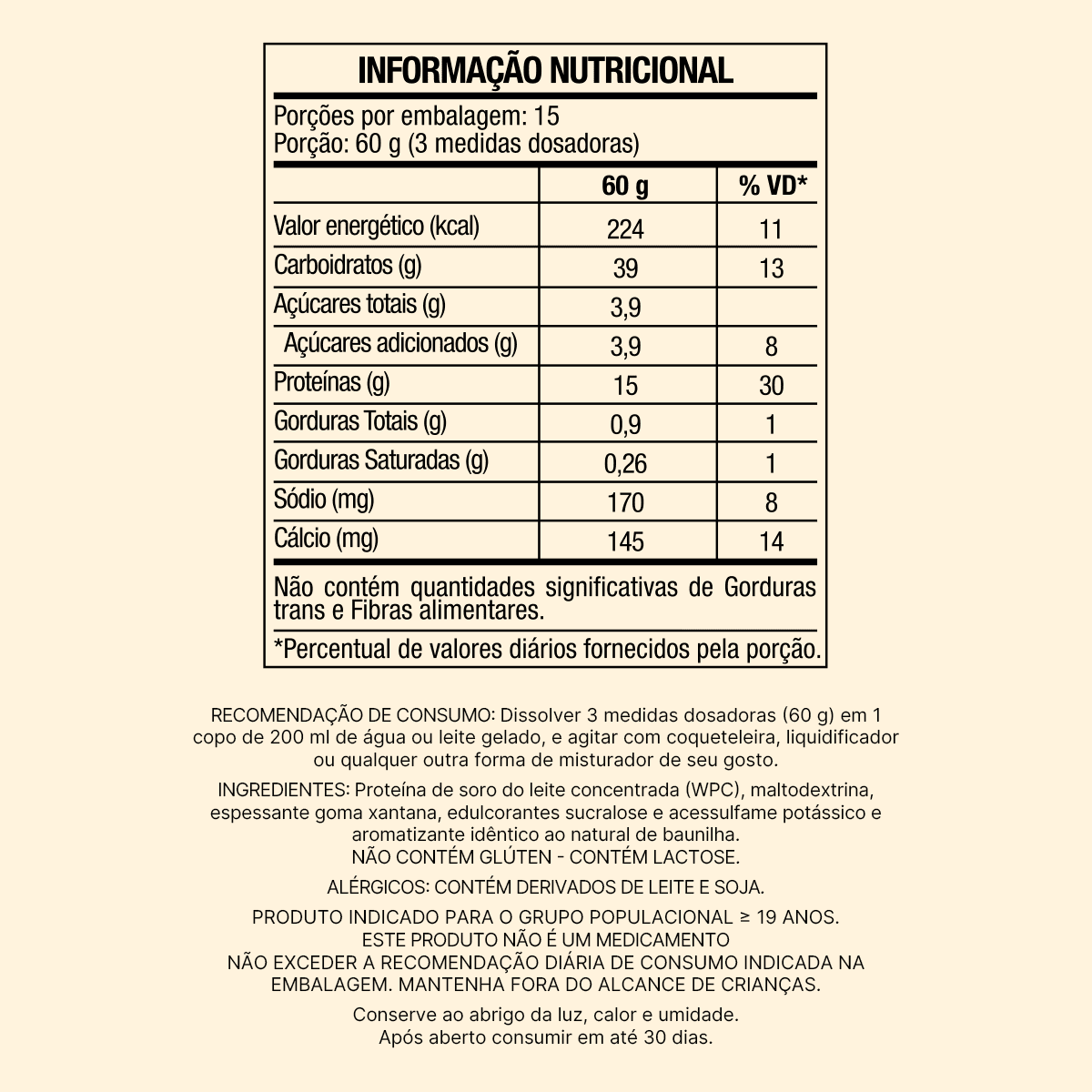 Whey Ultra Protein 900g Sabor Baunilha - FTW