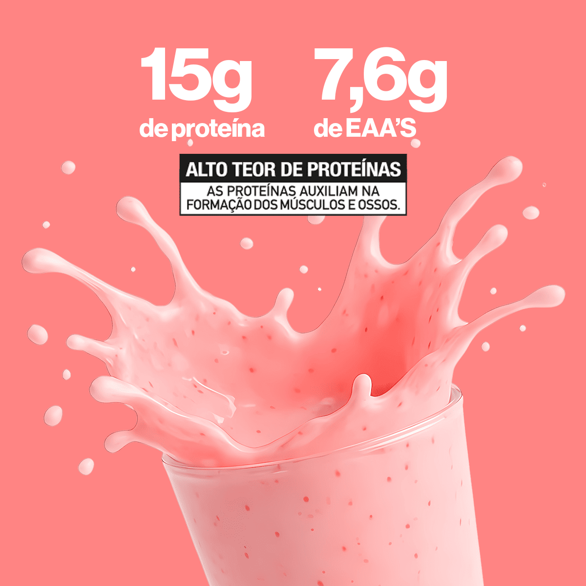 Whey Ultra Protein 900g Sabor Morango - FTW
