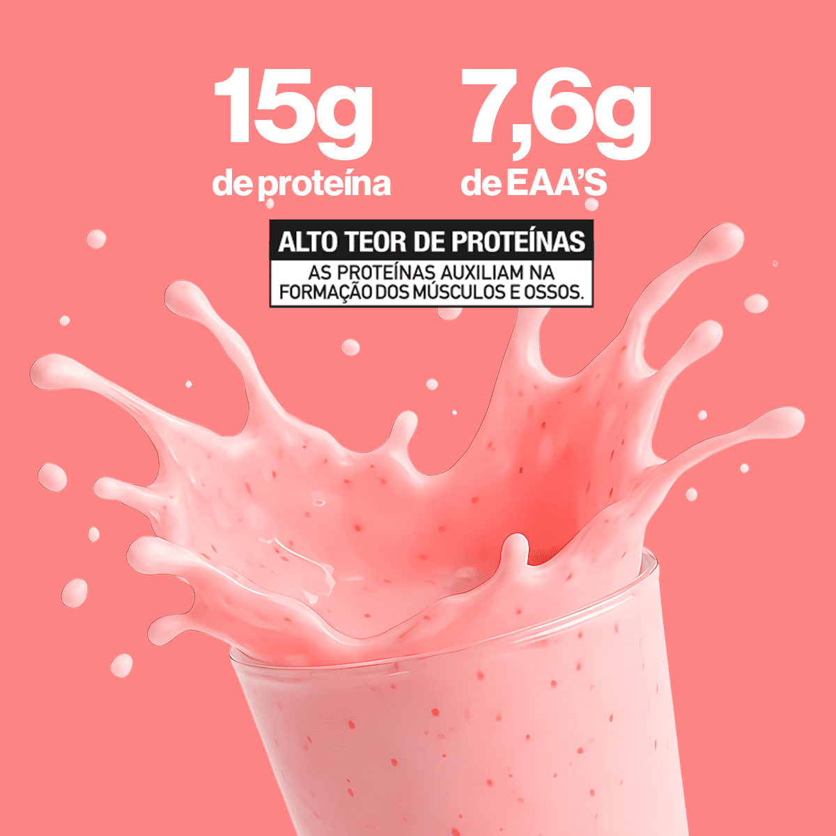 Whey Protein Ultra Refil Morango 900g - FTW